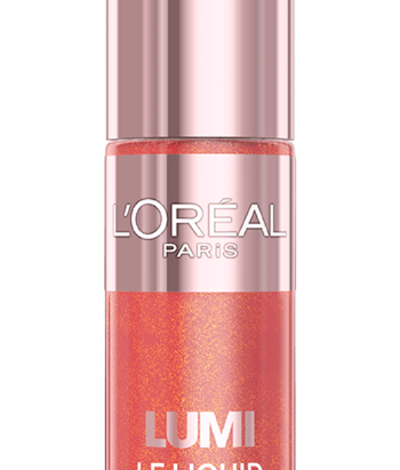 loreal lumi le liquid blush”625 Glowy Gold Pink”