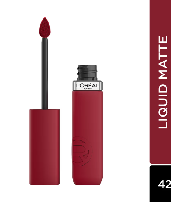 L’Oréal Paris Infallible Matte Resistance Liquid Lipstick — 420 Le Rouge Paris